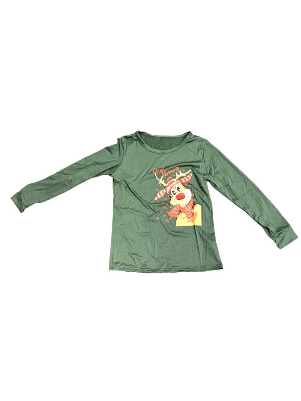 Rudolph Christmas Pajama Set Women’s Small – Good Morning Holiday PJs NWT - Picture 3 of 4